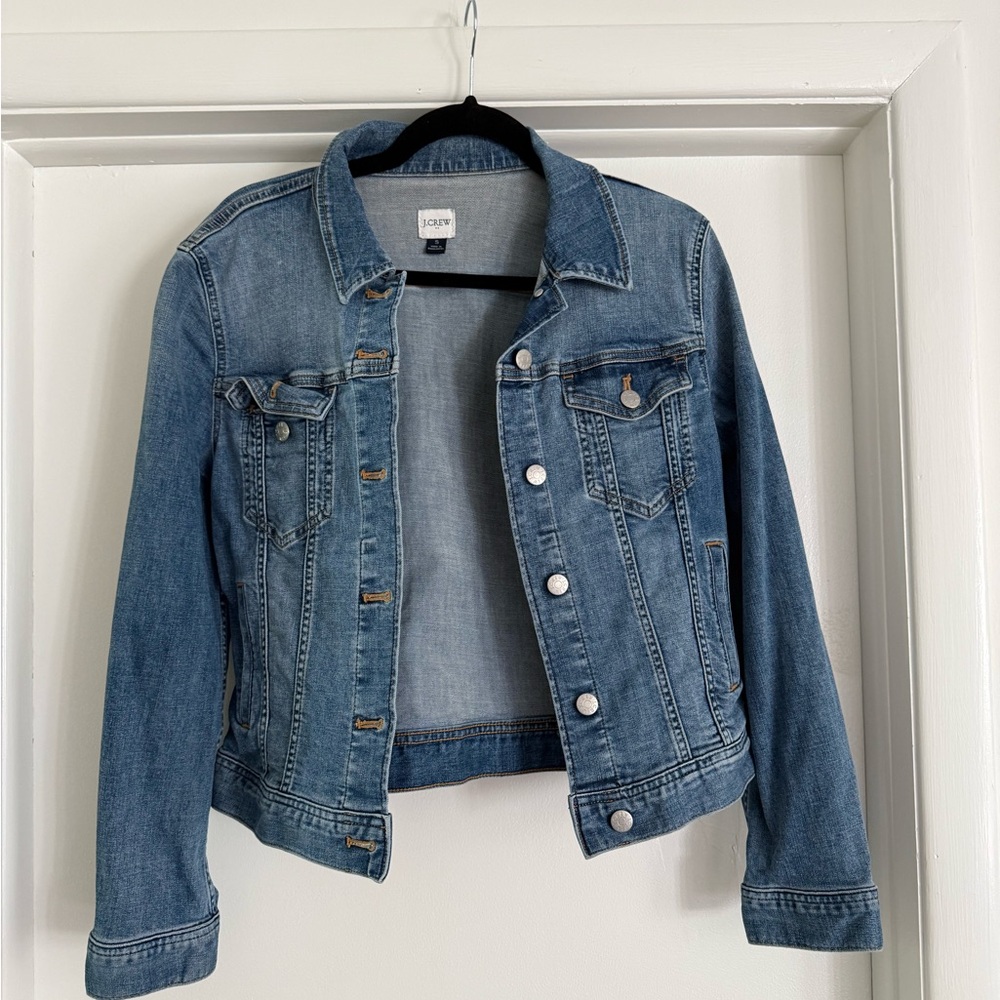 J. Crew Factory Blue Denim Jacket